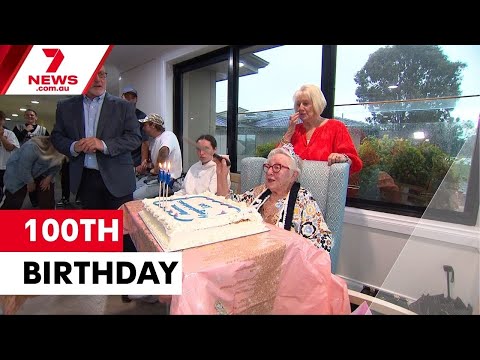 Celebrating a major milestone for Victoria’s oldest Covid survivor | 7NEWS