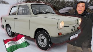 PIERWSZA JAZDA PO REJESTRACJI TRABANT 1.1