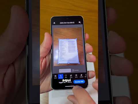 El botón oculto en la aplicación que ya tienes instalada en tu móvil para escanear documentos en PD