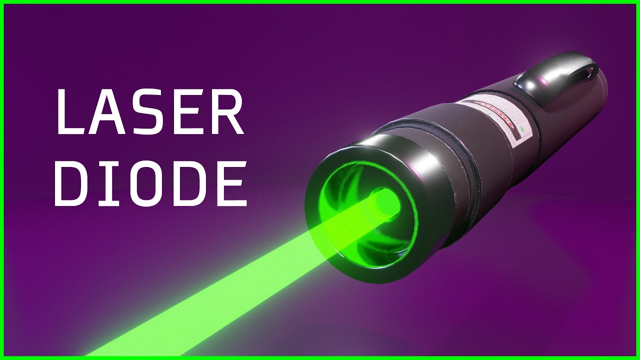 How a LASER DIODE Works ⚡What is a LASER DIODE