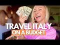HOW TO TRAVEL ITALY ON A BUDGET I Italy Travel Tips And Advice I Budget Travel Tips I Italy Travel