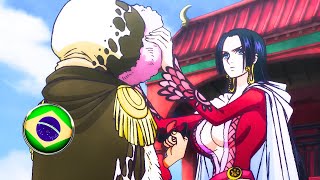 🇧🇷 HANCOCK DEU UM PRESENTINHO PRO LUFFY 😍🥵 (One Piece)