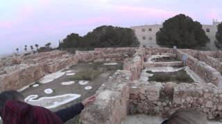 preview picture of video 'מנזר מרטיריוס (Monastery of Martyrius), מעלה אדומים - הכנסייה הראשית. ראו את הפסיפסים היפים'