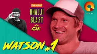 Shane Watson Part 1 | Quick Heal Bhajji Blast with CSK | QuPlayTV
