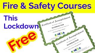 Free online  Fire & Safety courses.