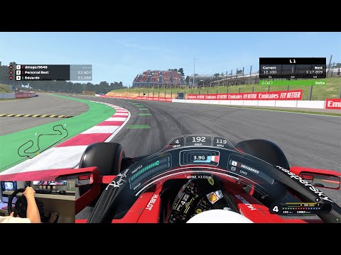 F1 2020 GAME SPAIN TIME TRIAL FASTEST LAP : SCUDERIA FERRARI