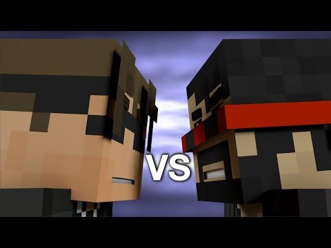 CaptainSparklez vs SkyDoesMinecraft - Minecraft Rap Battle (An Original Minecraft Song)