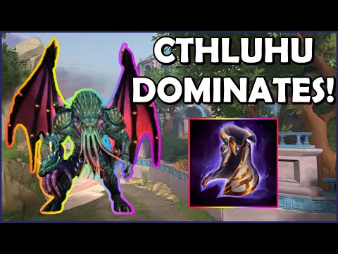 11.6 CTHULHU IS INSANE! Smite A-Z Support (Season 11 Meta Cthulhu Support Conquest Gameplay)