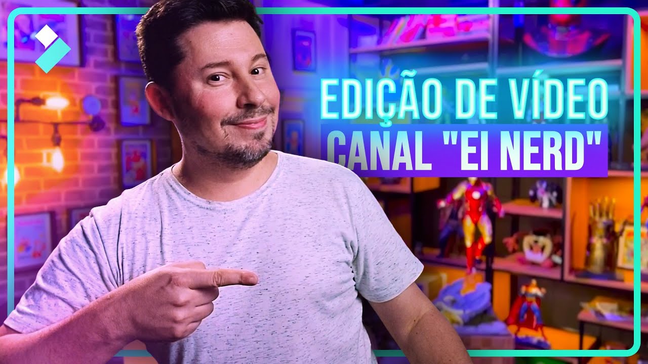 Como fazer EDIÇÃO DE VÍDEO igual ao canal Ei Nerd? | Wondershare Filmora