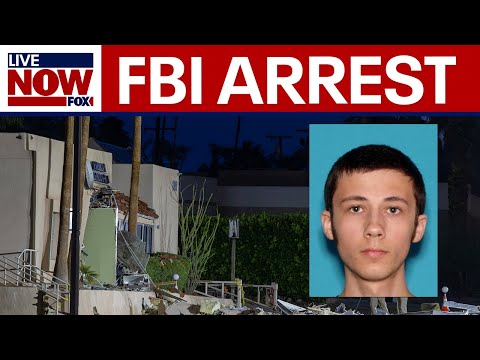 Video | FBI arrest suspect linked to a car explosions at a fertility clinic in California