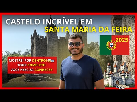 You NEED to visit this castle in Portugal | Santa Maria da Feira 🇵🇹