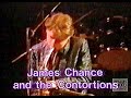James Chance and the Contortions - New Music, Toronto TV May 23 1981 * Buy * New York No Wave