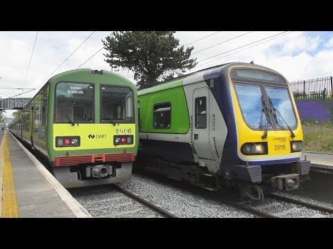 Irish Rail 29000 Class Commuter Train 29418 - Portmarnock Station, Dublin