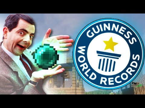 Mr. Bean Speedruns Minecraft (World Record)