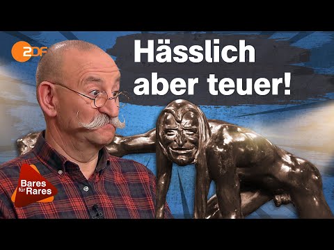Nackter Narr: Skurrile Bronzefigur soll endlich ein neues Zuhause finden | Bares für Rares