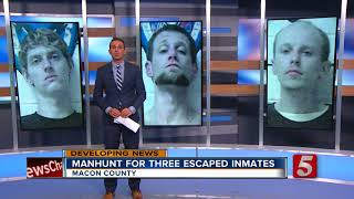 3 Macon County Escapees Still At Large