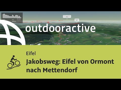 Mountainbike-tour in der Eifel: Jakobsweg: Eifel von Ormont nach Mettendorf