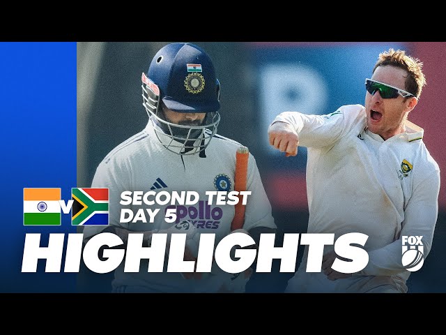 Swept AGAIN! 🧹 Proteas crush India 🔥 I India v South Africa 2nd Test Day 5 Highlights I Fox Cricket Swept AGAIN! 🧹 Proteas crush India 🔥 I India v South Africa 2nd Test Day 5 Highlights I Fox Cricket