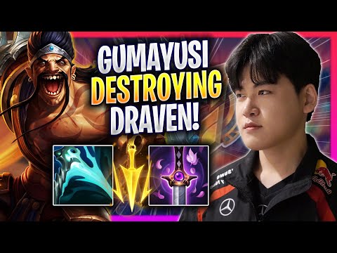 GUMAYUSI DESTROYING WITH DRAVEN! - T1 Gumayusi Plays Draven ADC vs Kalista! | Season 2024