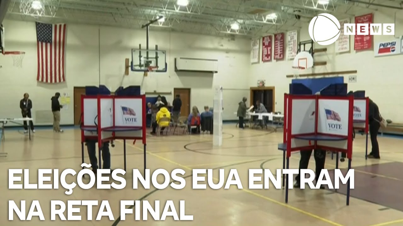 Eleições nos Estados Unidos entram na reta final; confira os detalhes e as atualizações