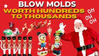Vintage To Modern BLOW MOLDS Worth HUNDREDS to THOUSANDS of Dollars