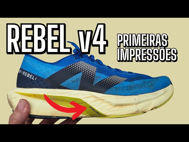 new balance REBEL v4 - Primeiras impressões