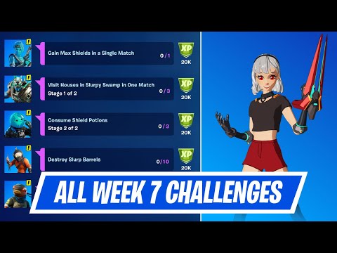 All Week 7 Epic and Legendary Quests Challenges Guides in Fortnite Chapter 2 Season 5