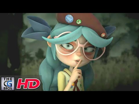 Spooky! Scary! 3D CGI Short: "Peekaboo" - by the students at BigRock School