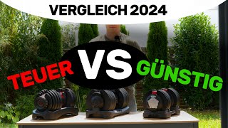 Die beste verstellbare Kurzhantel 2024 | TEUER VS GÜNSTIG | Verstellbare Hantel - Der Vergleich