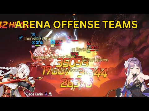 Top 4 Arena Offense Teams I Use to Climb in Epic Seven!