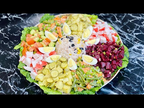 SALADE COMPOSÉE 🥗 L’entrée (ou plat) parfait pour se rafraîchir en été☀️ Deli Cuisine