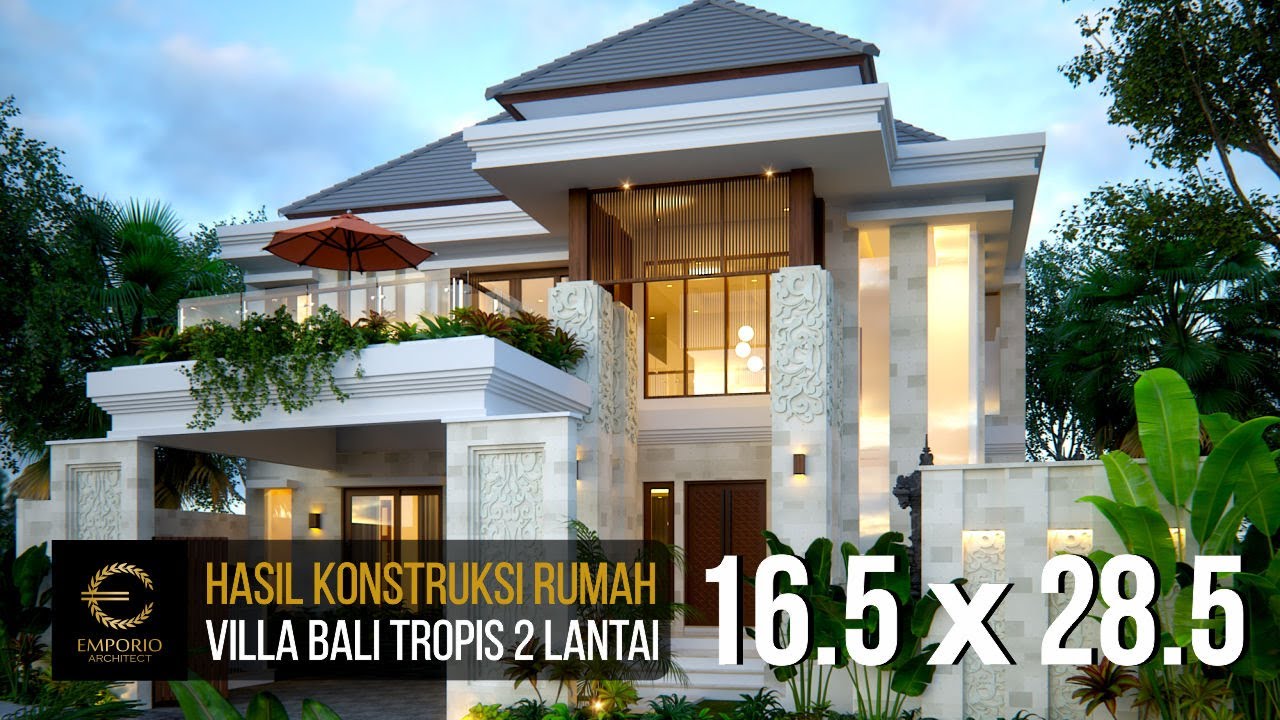 Thumb Video Construction Results Mr. Rivan Villa Bali House 2 Floors Design - Nusa Dua, Bali