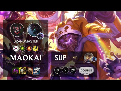 Maokai Support vs Rell - KR Grandmaster Patch 11.5