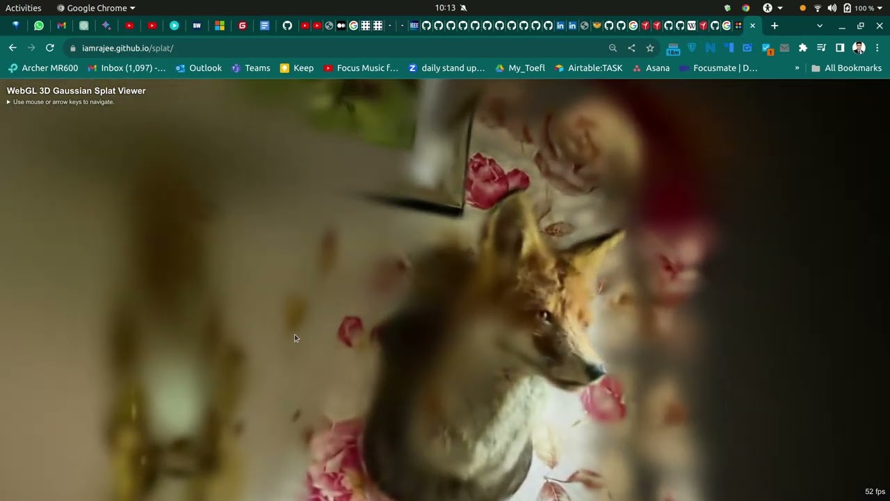 Gaussian Splatting WebGL | GSplat | NERF | 3D