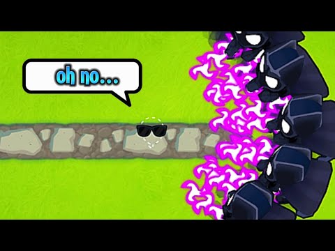 How Many Tier 5's Does it Take to POP the TEST BLOON? (Bloons TD 6)