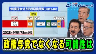 【「政治とカネ」大敗への影響度】政権与党でなくなる可能性は 2025/08/08放送＜後編＞