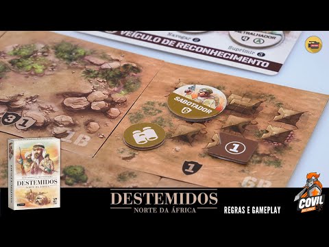 Destemidos Norte da África -  Regras e Gameplay