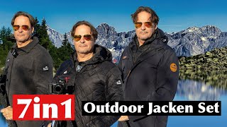 Das 7in1 Outdoor - Jacken - Set von Haukland