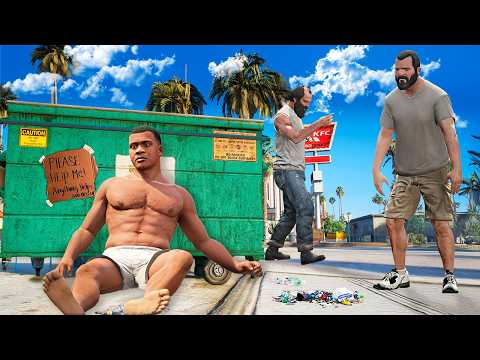 Franklin, Michael y Trevor son VAGABUNDOS en GTA 5