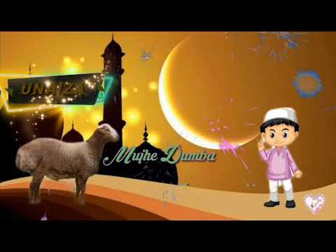 Unaiza Name Eid ul Adha Mubarak Whatsapp Status & Tik-Tok Status