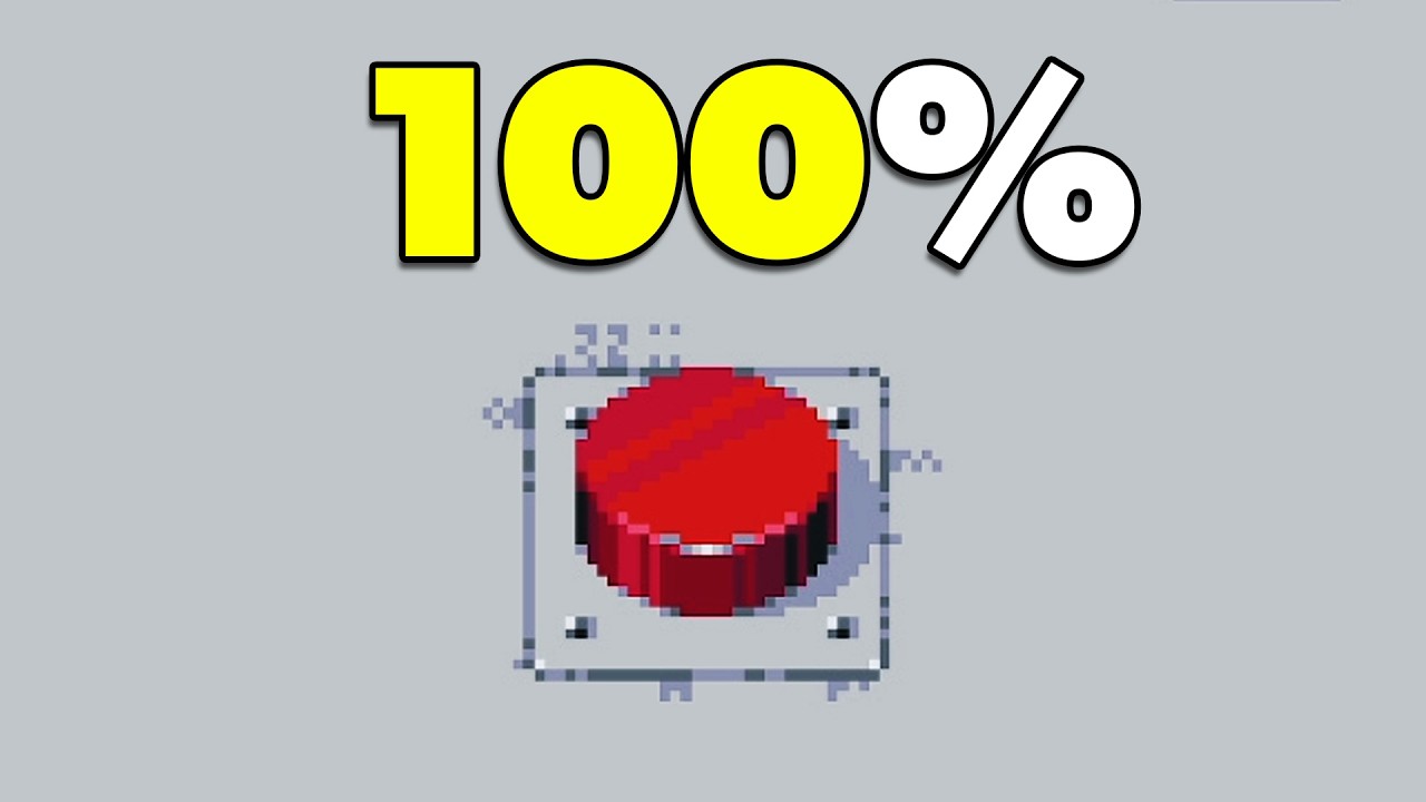 I touched 100% of Please, Don't Touch Anything