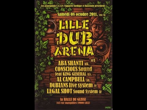 Aba Shanti I on Legal Shot Sound System @ Lille Dub Arena