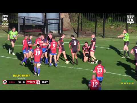 2018 IDRL 1st Grade Round 9 Highlights - Collegians v Western Suburbs