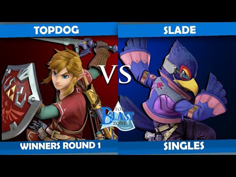 Top Blastzone 34 - Topdog (Link) Vs. Slade (Falco) Smash Ultimate - SSBU