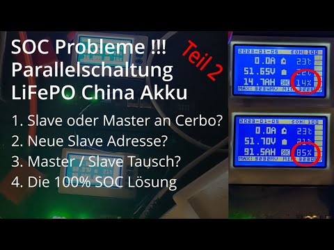 70% SOC difference between battery 1 and battery 2!!! What is the solution?