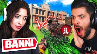 JE SPEC UNE FILLE QUI CHEAT , ELLE SE FAIT BAN EN LIVE ( WARZONE )