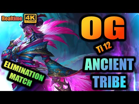 OG VS ANCIENT TRIBE - ELIMINATION MATCH - 4K TI12 EEU QUALIFIER FINALS - DOTA 2 THE INTERNATIONALS