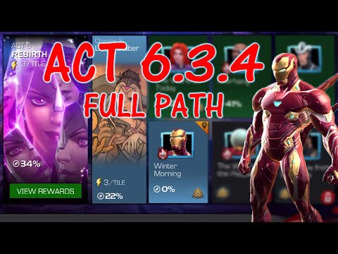MCOC: ACT 6.3.4 BOSS IRON MAN INFINITY WAR (FULL PATH)