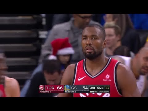 [Lookback] Serge Ibaka All Game Actions 12/12/18 Raptors vs Warriors Highlights