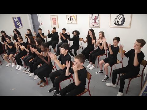Pizzicato Polka, J&J Strauss - Percussions corporelles Collège Port Lympia